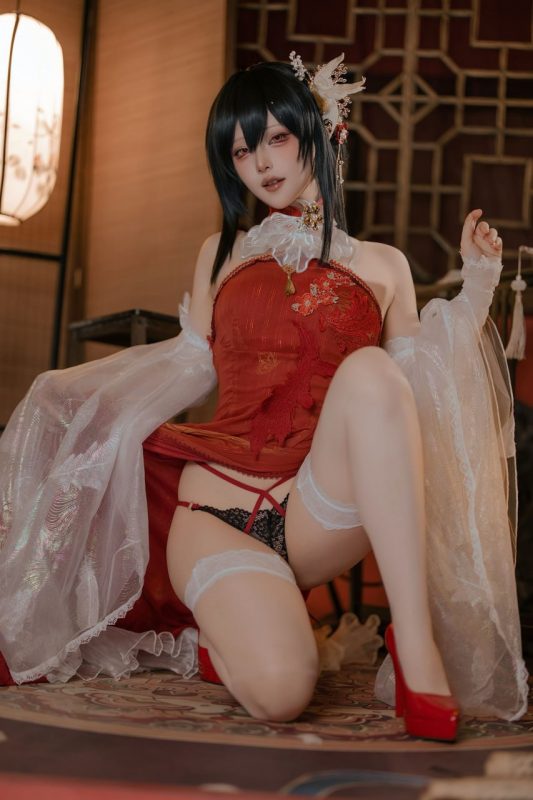 碧蓝航线coser（附带源文件）-眯酱萝莉摄