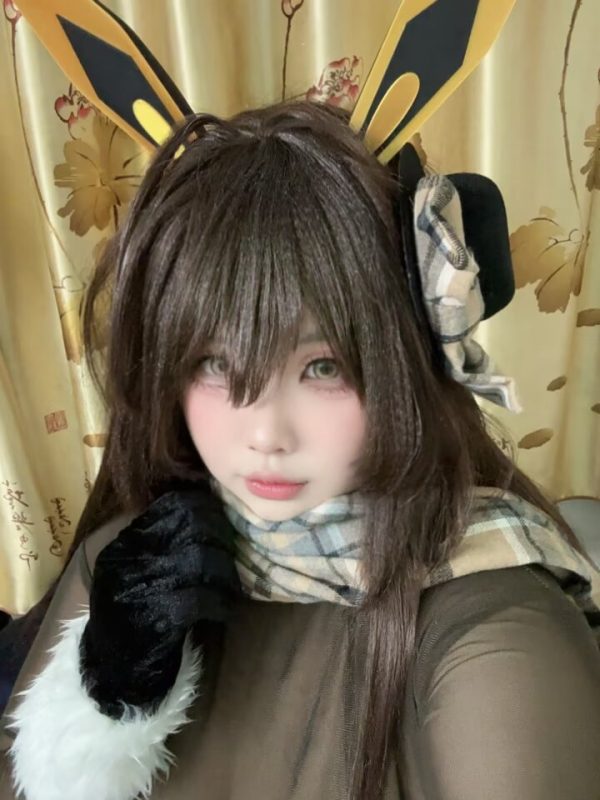 很加分的微胖体型！-眯酱萝莉摄
